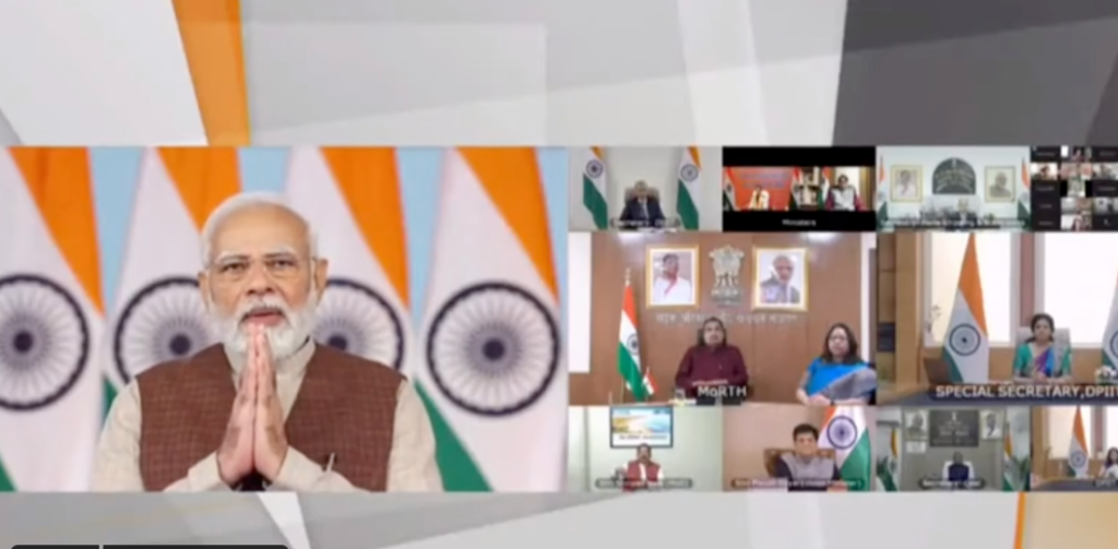 PM Narendra Modi Addressed Post-Budget “Infrastructure Development” Webinar Today