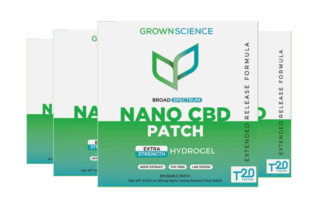 Grown Science Broad Spectrum Nano CBD Patch Reviews 2023 (Beware!! Fake Websites)