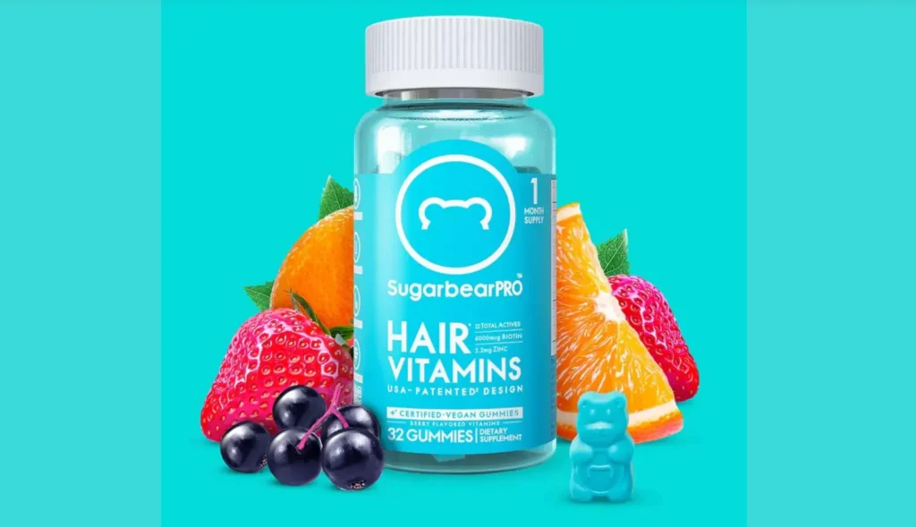 SugarBear Pro Hair Vitamin Gummies Review: Vegan Supplement for Healthy Hair