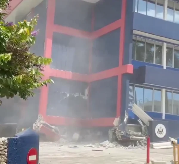 Massive Earthquake in Vanuatu Damages US Embassy Building;